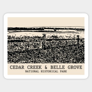 Cedar Creek & Belle Grove National Historical Park Sticker